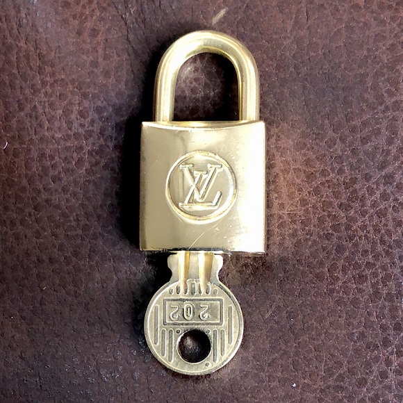 Louis Vuitton Handbags - Vintage LV Louis Vuitton Padlock Lock & Key 202